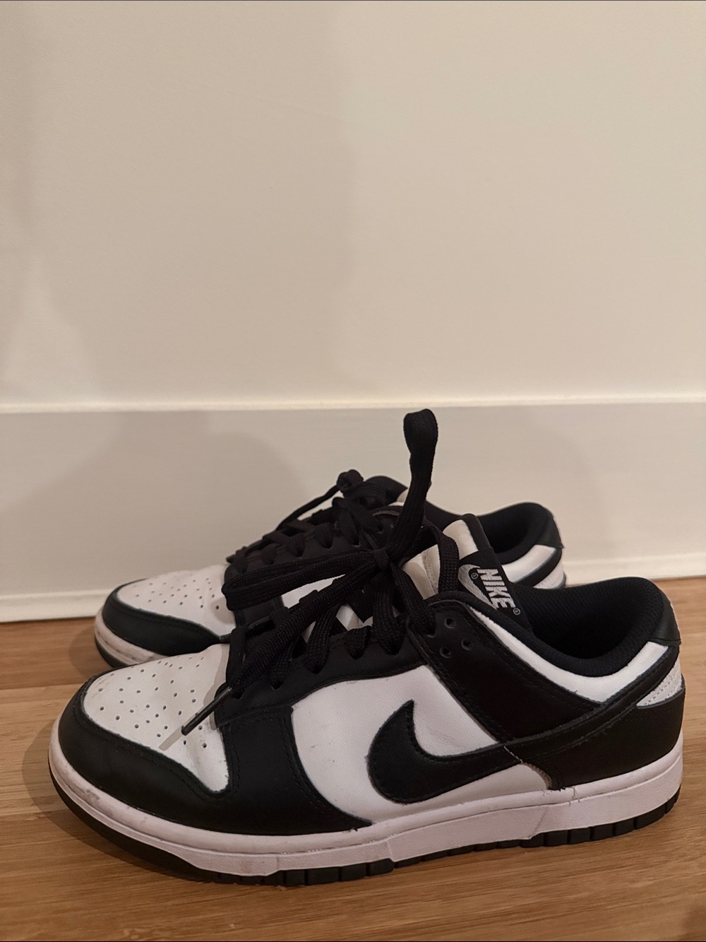 Nike Black and White Low-Top Sneakers